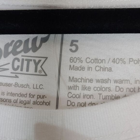 5X 28W Budweiser Patriotic Beer Tee Classic Fit - Picture 7 of 8